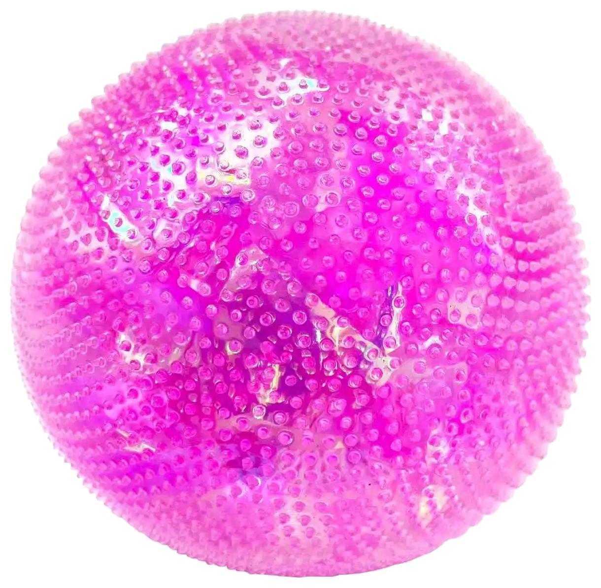 Polka Dot Glitter Ball in Pink
