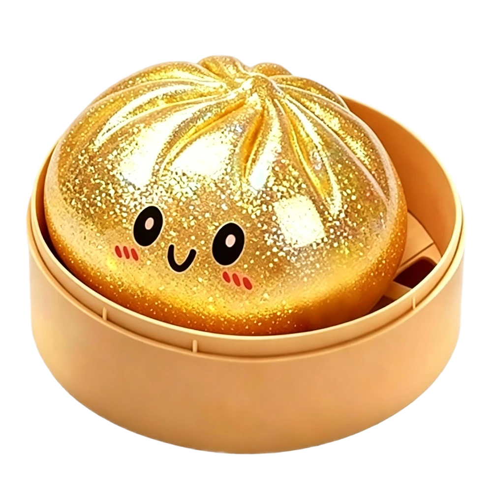 Metallic Dumpling in Golden
